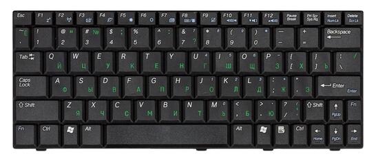Клавиатура для ноутбука Asus (U5, U5F, U5A, U5S) Black, RU - фото 2