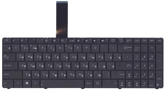 Клавиатура для ноутбука Asus (P55) Black, RU - фото 2