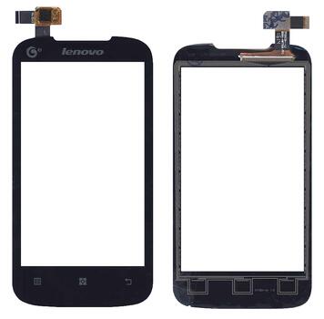Тачскрин (Сенсорное стекло) для смартфона Lenovo IdeaPhone A369i черный Тачскрин (Сенсорное стекло) для смартфона Lenovo IdeaPhone A369i черный