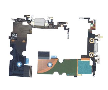 Шлейф разъема питания для смартфона Apple iPhone 8 Plus Orig белый Шлейф разъема питания для смартфона Apple iPhone 8 Plus Orig белый