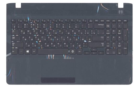 Клавиатура для ноутбука Samsung (NP270B5E) Black, (Black TopCase), RU - фото 2