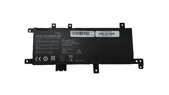 Аккумуляторная батарея для ноутбука Asus C21N1634 X542U 7.6V Black 5200mAh OEM
