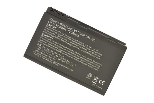 Аккумуляторная батарея для ноутбука Acer BATCL50L Travelmate 291 11.1V Black 5200mAh OEM - фото 10