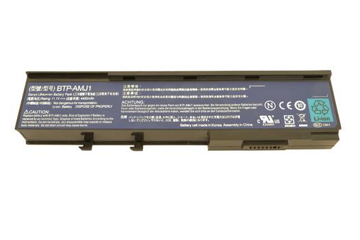Аккумуляторная батарея для ноутбука Acer BTP-ANJ1 Aspire 2420 11.1V Black 4400mAh Orig - фото 4