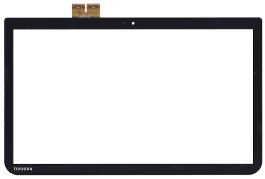 Тачскрин (Сенсорное стекло) для ноутбука Toshiba C50T, C55T, C55DT черный