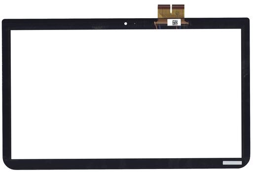 Тачскрин (Сенсорное стекло) для ноутбука Toshiba C50T, C55T, C55DT черный - фото 2