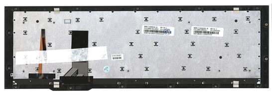 Клавиатура для ноутбука Asus (G75V, G75W) с подсветкой (Light), Black, (Gray Frame) RU (вертикальный энтер) - фото 3