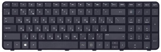 Клавиатура для ноутбука HP Pavilion (G6-2000) Black, (Black Frame) RU - фото 7