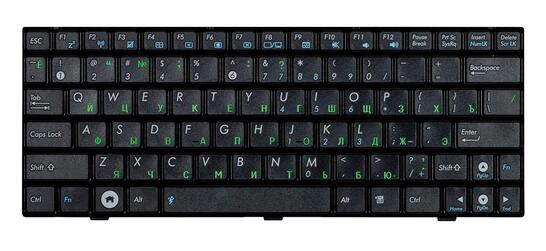 Клавиатура для ноутбука Asus EEE PC (1000H) Black, (Black Frame) RU Клавиатура для ноутбука Asus EEE PC (1000H) Black, (Black Frame) RU - фото 2
