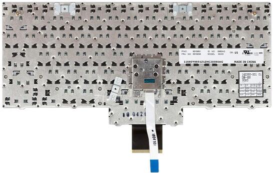 Клавиатура для ноутбука Lenovo ThinkPad Edge (E10, X100, X100E, X120E), с указателем (Point Stick) Black, Black Frame, RU - фото 3