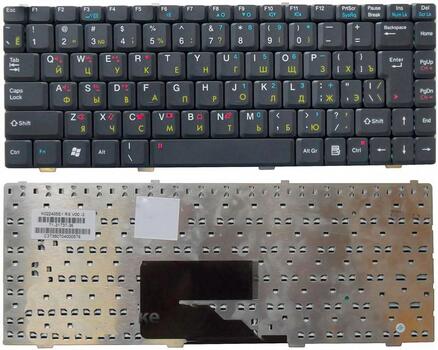 Клавиатура для ноутбука MSI Megabook (S250, S260, S262, S262W, S270, S271) Black, RU Клавиатура для ноутбука MSI Megabook (S250, S260, S262, S262W, S270, S271) Black, RU