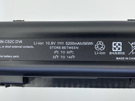 Аккумуляторная батарея для ноутбука HP Compaq HSTNN-IB79 Pavilion DV6 10.8V Black 5200mAh OEM - фото 3