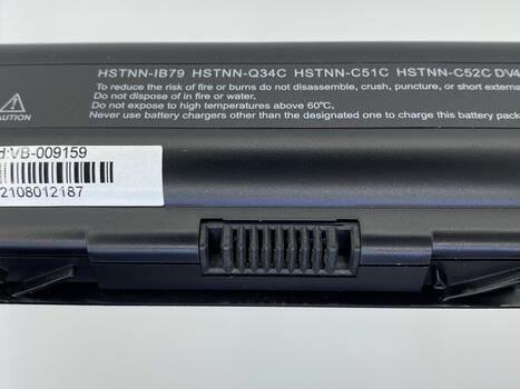 Аккумуляторная батарея для ноутбука HP Compaq HSTNN-IB79 Pavilion DV6 10.8V Black 5200mAh OEM - фото 4
