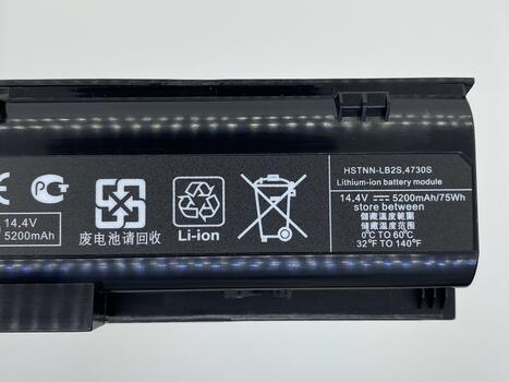 Аккумуляторная батарея HP Compaq HSTNN-LB2S ProBook 4730s 14.4V Black 5200mAh OEM - фото 3
