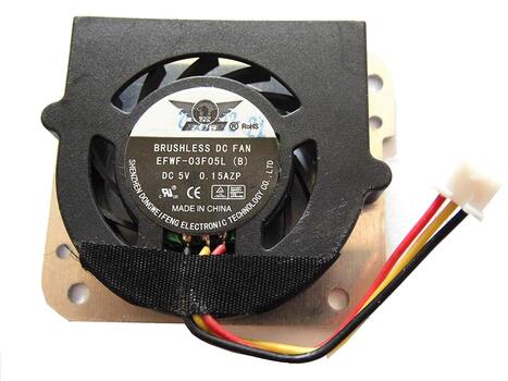 Вентилятор для ноутбука EFWF-03F05L 5V 0.15A 3-pin EVERFLOW - фото 6