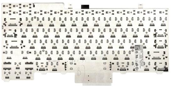 Клавиатура для ноутбука Dell Latitude E5520, E6410, E6400, E5500, E5510, E5410, E6500, E6510, M4500  Black, RU/EN - фото 3