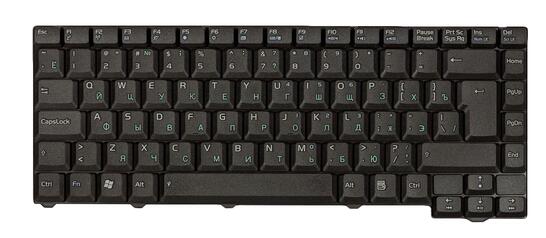 Клавиатура для ноутбука Asus (F3, X53) Black, RU - фото 2