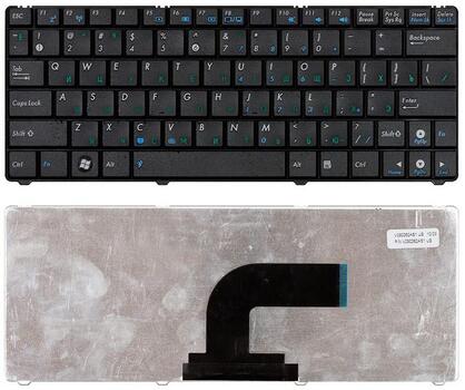 Клавиатура для ноутбука Asus EEE PC 1101 1101HA N10 N10E N10J Black, RU Клавиатура для ноутбука Asus EEE PC 1101 1101HA N10 N10E N10J Black, RU