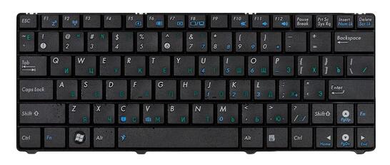 Клавиатура для ноутбука Asus EEE PC 1101 1101HA N10 N10E N10J Black, RU Клавиатура для ноутбука Asus EEE PC 1101 1101HA N10 N10E N10J Black, RU - фото 2