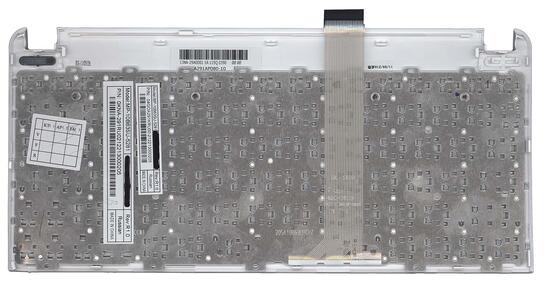 Клавиатура для ноутбука Asus EEE PC 1011, 1015, 1016, 1018, 1025, X101 White, (White Frame) RU - фото 3
