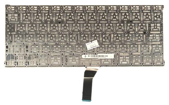 Клавиатура для ноутбука Apple MacBook Air 2011+ A1369 (2011 года), A1466 (2012, 2013, 2014, 2015 года) Black, (No Frame), RU (вертикальный энтер) - фото 7