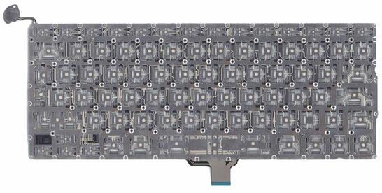 Клавиатура для ноутбука Apple MacBook 2011+ (A1278) Black, (Original), (No Frame), RU (вертикальный энтер) Клавиатура для ноутбука Apple MacBook 2011+ (A1278) Black, (Original), (No Frame), RU (вертикальный энтер) - фото 3