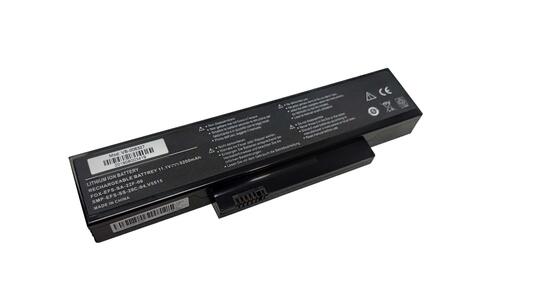 Аккумуляторная батарея для ноутбука Fujitsu-Siemens S26391-F6120-L470 Esprimo Mobile V5535 11.1V Black 5200mAh OEM - фото 6