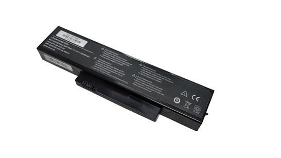 Аккумуляторная батарея для ноутбука Fujitsu-Siemens S26391-F6120-L470 Esprimo Mobile V5535 11.1V Black 5200mAh OEM - фото 7