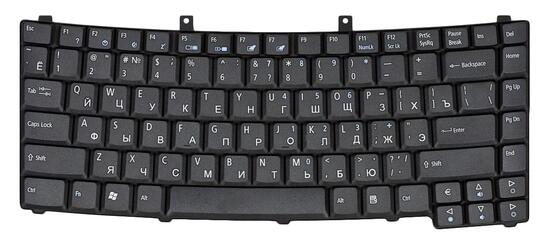 Клавиатура для ноутбука Acer TravelMate 2200, 2450, 2490, 2700, 4150, 4230, 4250, 4280, 4650 Black, RU - фото 2