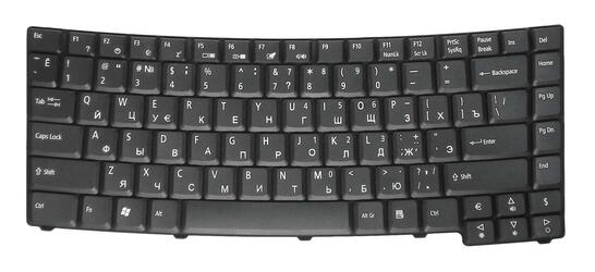 Клавиатура для ноутбука Acer Ferrari (4000) TravelMate (8100) Black, RU - фото 7
