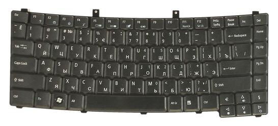 Клавиатура для ноутбука Acer Ferrari (5000) TravelMate (8200, 8210) Black, RU - фото 2