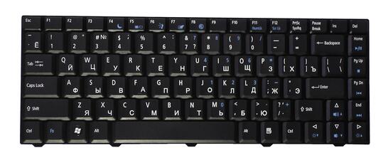Клавиатура для ноутбука Acer eMachines D520, D720 Black, RU Клавиатура для ноутбука Acer eMachines D520, D720 Black, RU - фото 2