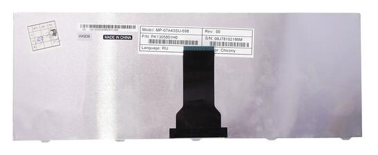 Клавиатура для ноутбука Acer eMachines D520, D720 Black, RU Клавиатура для ноутбука Acer eMachines D520, D720 Black, RU - фото 3