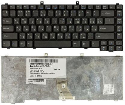 Клавиатура для ноутбука Acer Aspire (1400) Black, RU Клавиатура для ноутбука Acer Aspire (1400) Black, RU