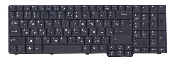 Клавиатура для ноутбука Acer Aspire (7000, 9300, 9400) Black, Mat, RU - фото 2