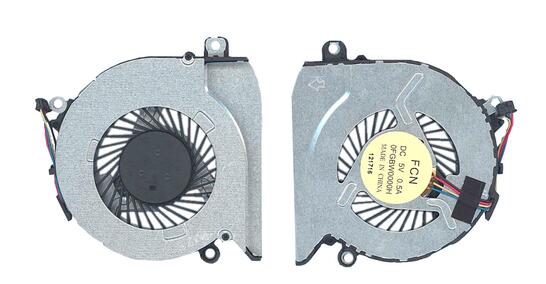 Вентилятор для ноутбука HP Pavilion 15Z-A, 17-G, 15-AB 5V 0.5A 4-pin FCN