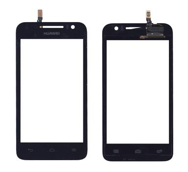 Тачскрин (Сенсорное стекло) для смартфона Huawei Ascend G330 черный