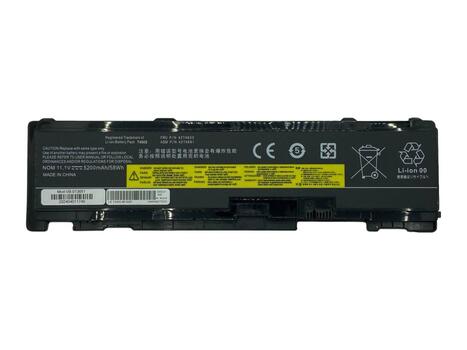Аккумуляторная батарея для ноутбука Lenovo-IBM 42T4833 ThinkPad T410s 11.1V Black 5200mAh OEM Аккумуляторная батарея для ноутбука Lenovo-IBM 42T4833 ThinkPad T410s 11.1V Black 5200mAh OEM