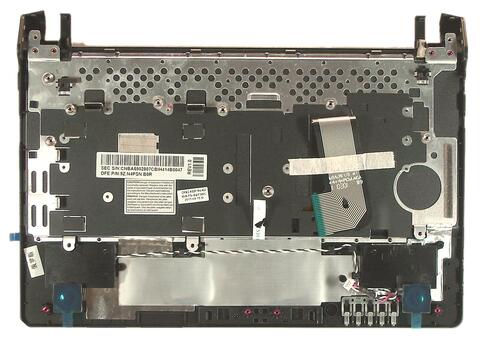 Клавиатура для ноутбука Samsung (N350) Black, (Black TopCase), RU - фото 2