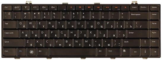 Клавиатура для ноутбука Dell Studio (14, 14Z, 1440, 1450, 1457) Black, RU - фото 7