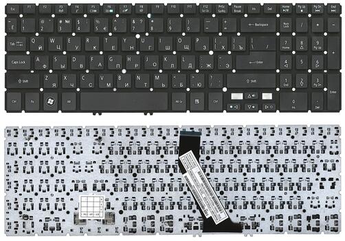 Клавиатура Acer Aspire Timeline M3-581, M5-581, V5-531, V5-551, V5-571 Black RU Клавиатура Acer Aspire Timeline M3-581, M5-581, V5-531, V5-551, V5-571 Black RU
