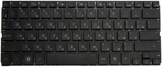 Клавиатура для ноутбука HP Mini (5101, 5102, 5103, 2150) Black, (No Frame) RU - фото 2