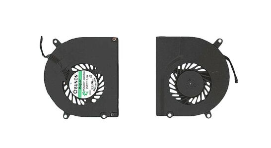 Вентилятор для ноутбука Apple Macbook Pro 15" A1286, A1281, A1282, 5V 0.45A 4-pin SUNON правый Вентилятор для ноутбука Apple Macbook Pro 15" A1286, A1281, A1282, 5V 0.45A 4-pin SUNON правый