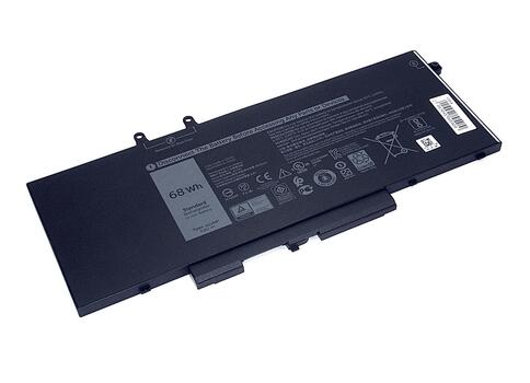Аккумуляторная батарея для ноутбука Dell 4GVMP Precision 3540 7.6V Black 8500mAh OEM