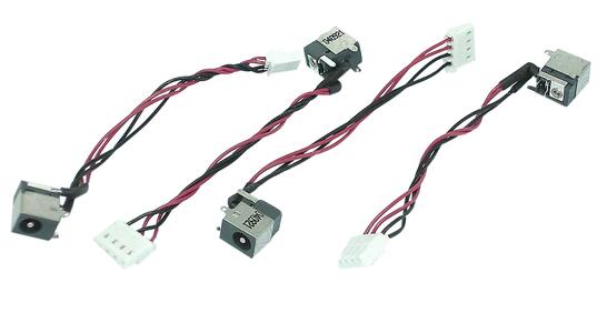 Разъем питания для ноутбука LG E23, E200, E300, R400 с кабелем HY-LG006