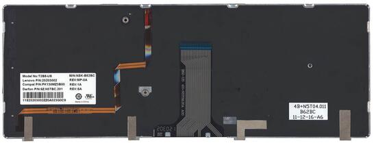 Клавиатура для ноутбука Lenovo IdeaPad (Y480) с подсветкой (Light), Black, (Black Frame), RU Клавиатура для ноутбука Lenovo IdeaPad (Y480) с подсветкой (Light), Black, (Black Frame), RU - фото 3