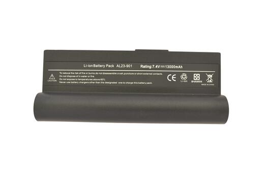 Усиленная аккумуляторная батарея для ноутбука Asus AL22-901 EEE PC 901 7.4V Black 13000mAh OEM