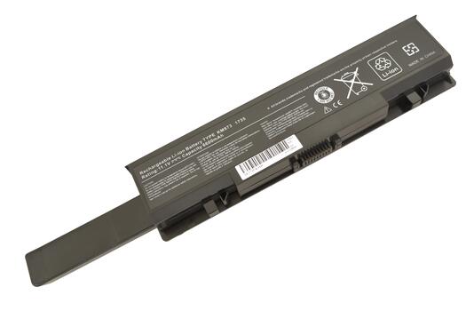 Усиленная аккумуляторная батарея для ноутбука Dell KM973 Studio 1737 11.1V Black 6600mAh OEM - фото 2