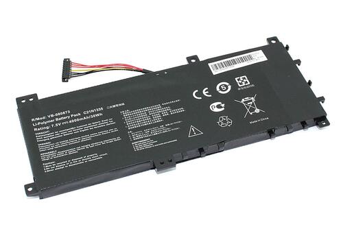 Аккумуляторная батарея для ноутбука Asus C21N1335 VivoBook S451 7.5V Black 4000mAh OEM - фото 6
