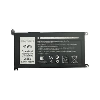 Аккумуляторная батарея для ноутбука Dell YRDD6-3S1P-3600 1VX1H 3600mAh 11.4V